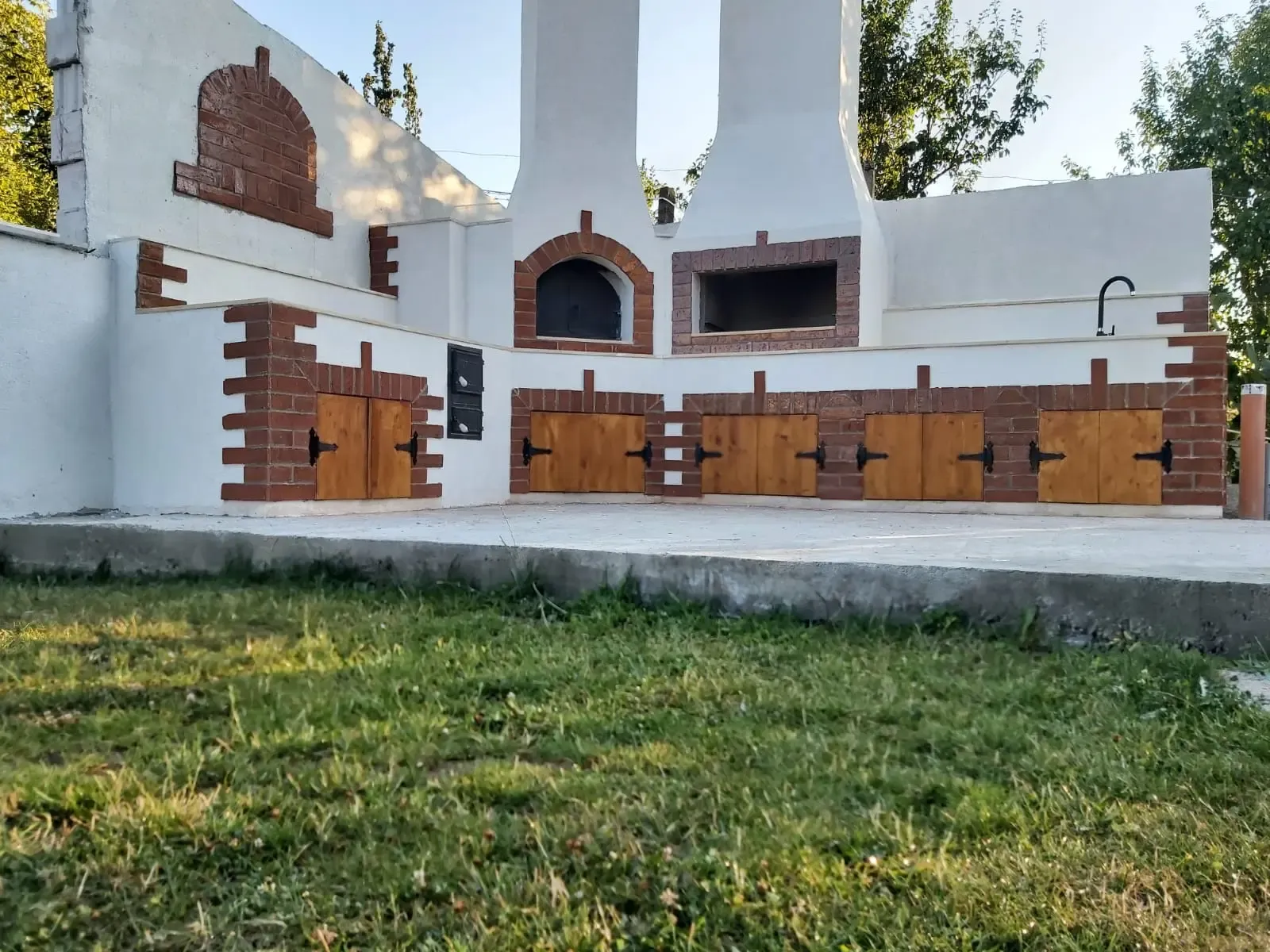 Gratar din caramida.